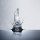 Dailies Total One: A new concept in disposable lenses 5 contact lens splashing into water