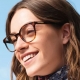 image of girl wearing glasses