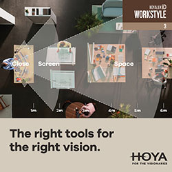 Different lenses for different work environments. Hoya occupational lenses
