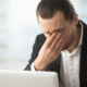 eye strain after using a computer