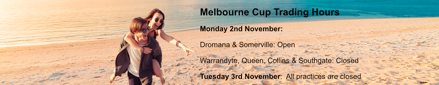 Melbourne Cup header banner trading hours for the melbourne cup